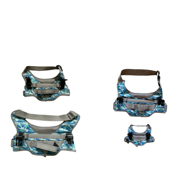 4 sizes of front harnesses