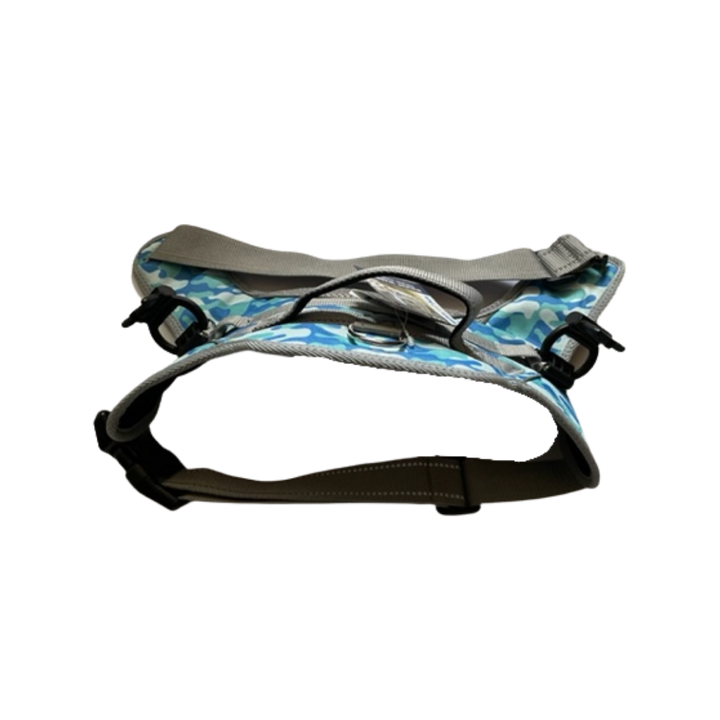 front view of canine harness