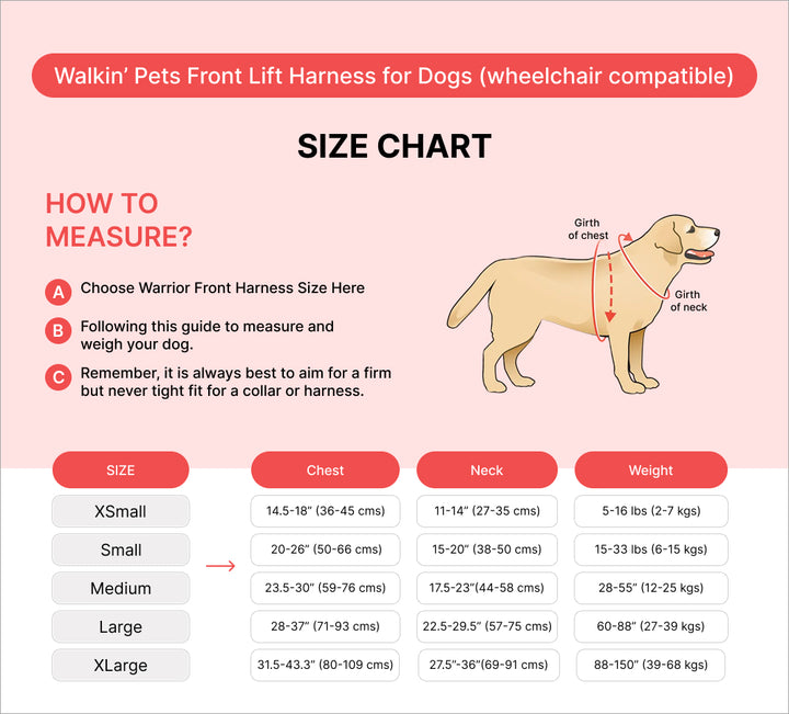front lift dog harness