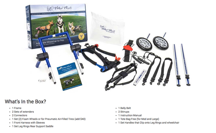 medium wheelchair kit