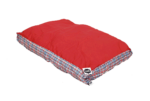 cotton canvas dog beds with soft filling