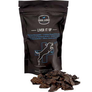 Liver treats for recovering dogs