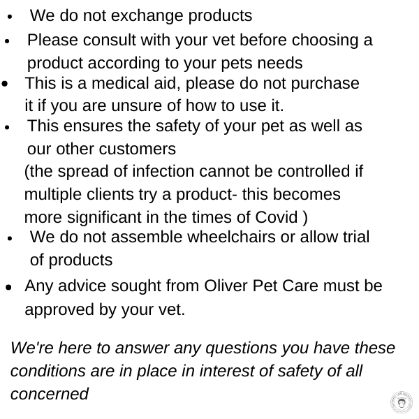 veterinary terms and conditions