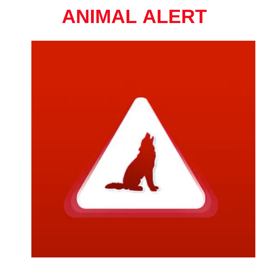 animal alert app for disasters